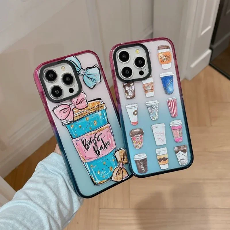 Creative Cartoon Cup 2.0 Acrylic Colorful Border Phone Case Cover for IPhone 11 12 13 14 15 Pro Max Case for IPhone 15 Pro Max
Creative Cartoon Cup 2.0 Acrylic Colorful Border Phone Case Cover for IPhone 11 12 13 14 15 Pro Max Case for IPhone 15 Pro Max