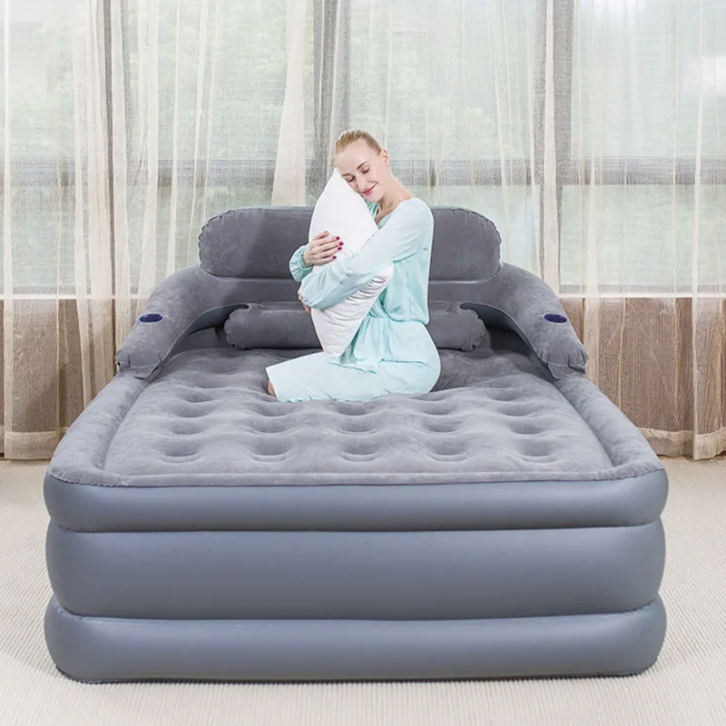 

Topper Bedroom Air Mattress Futon Folding Futon Full Size Sleeping Mattress Natural Floor Memory Colchon Inflable Home Furniture