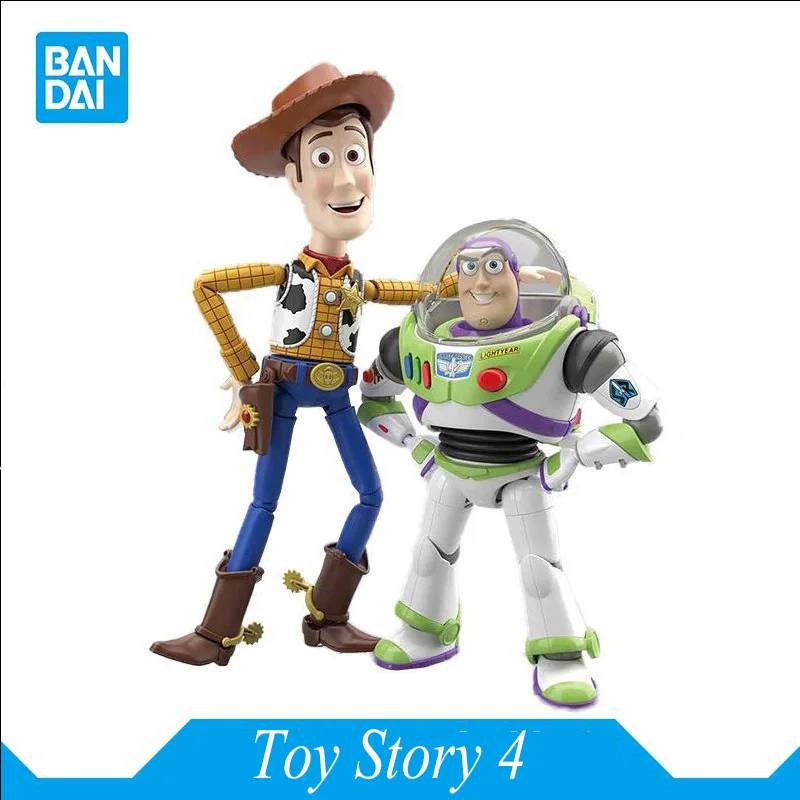 

Bandai Toy Story 4 Woody Buzz Lightyear Figure-rise Standard Action Figure Model Kit Assembly Collection Toy Gift for Children