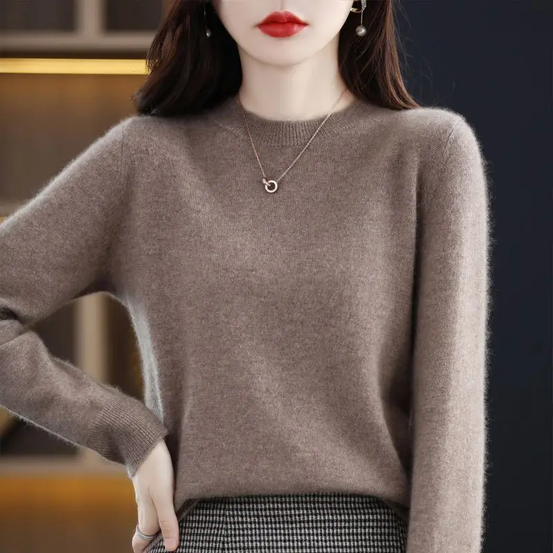 Pullover Beig Knit Tops for Woman Purple Women's Sweater Grey Round O Neck in Promotion Long Sleeve Sale Jumper Cold Winter Warm
Pullover Beig Knit Tops for Woman Purple Women's Sweater Grey Round O Neck in Promotion Long Sleeve Sale Jumper Cold Winter Warm
