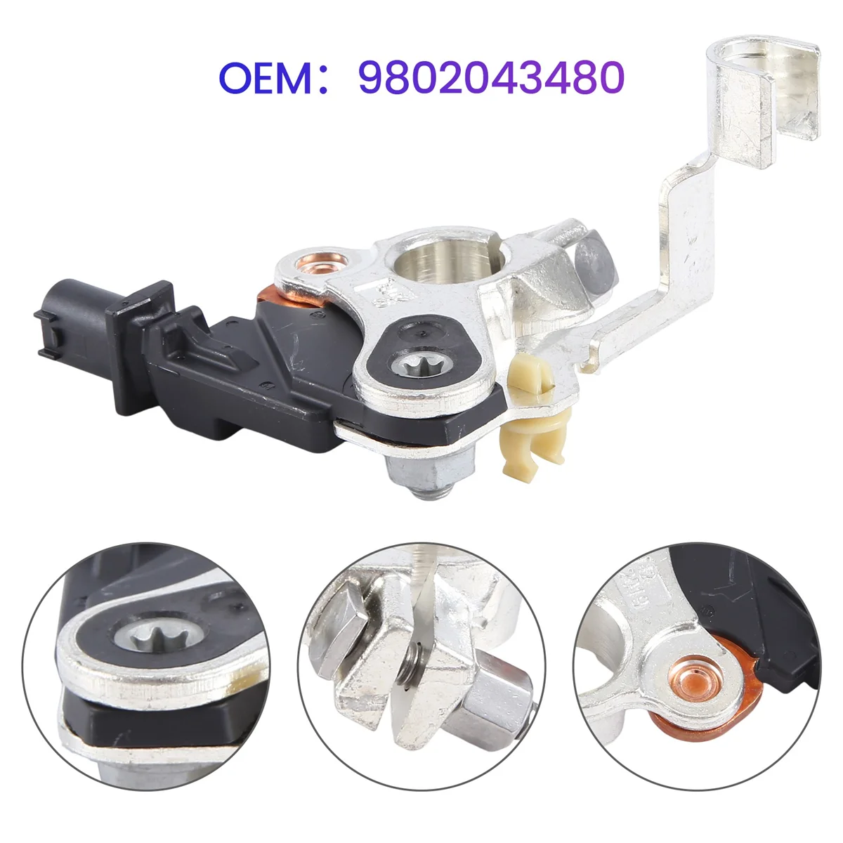 Car Battery Negative Wire Protection Module for Peugeot 3008/408/508 for Citroen C4 9802043480 98020435
Car Battery Negative Wire Protection Module for Peugeot 3008/408/508 for Citroen C4 9802043480 98020435