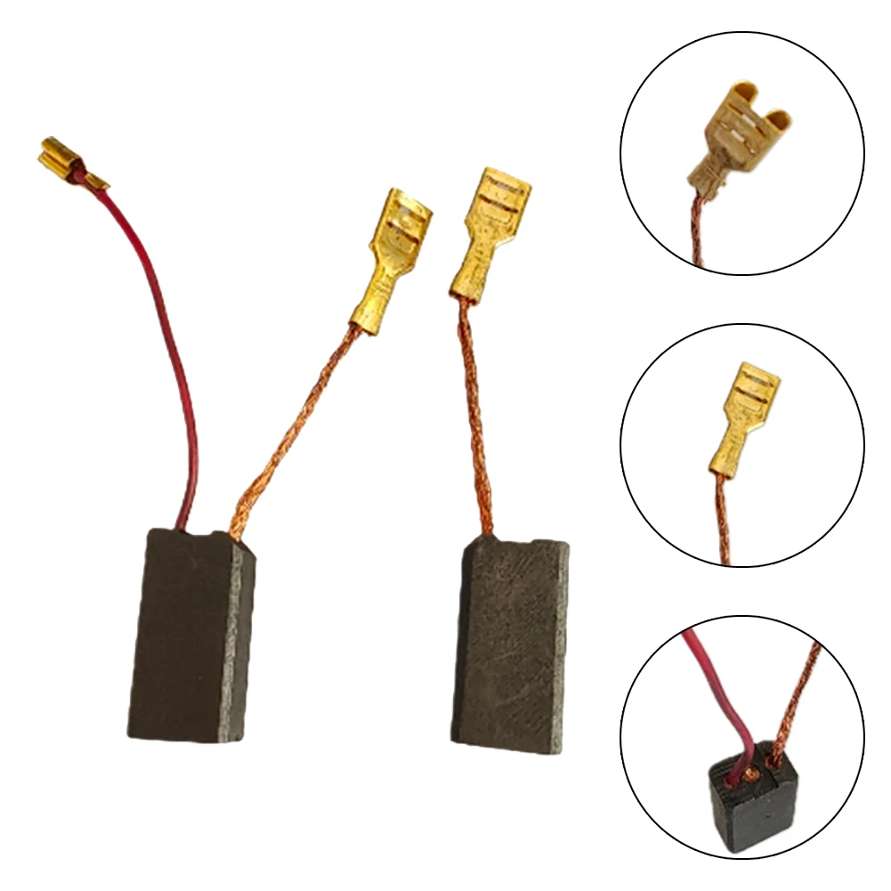 2pcs Carbon Brushes 6.2x11x15mm Replacement Parts For Hilti Hammer Drill TE16 TE106 TE30 348132 TE-16C TE-30 D41 Power Tools
2pcs Carbon Brushes 6.2x11x15mm Replacement Parts For Hilti Hammer Drill TE16 TE106 TE30 348132 TE-16C TE-30 D41 Power Tools