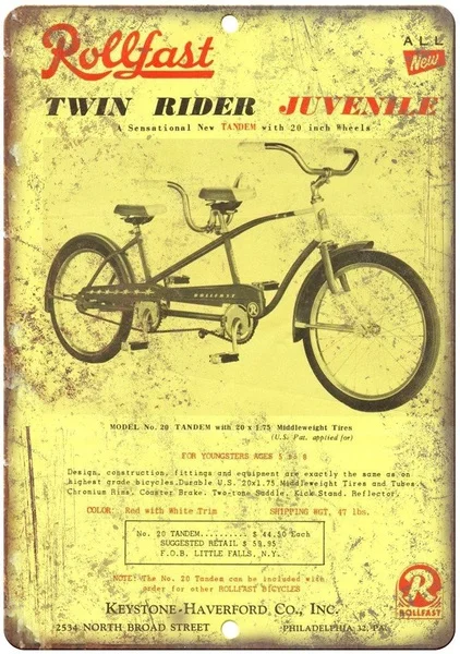 Roll Fast-Signo de hojalata para bicicleta декоративная артистическая одежда винтажная из алюминия