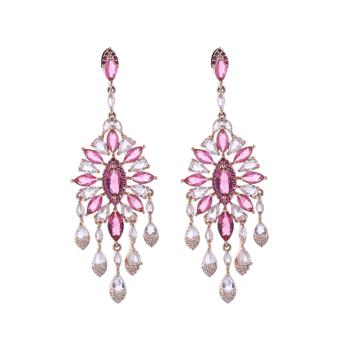 LINCY Glittering water drop Cubic Zirconia Stone 14k Gold Plated party Earrings for Women
LINCY Glittering water drop Cubic Zirconia Stone 14k Gold Plated party Earrings for Women