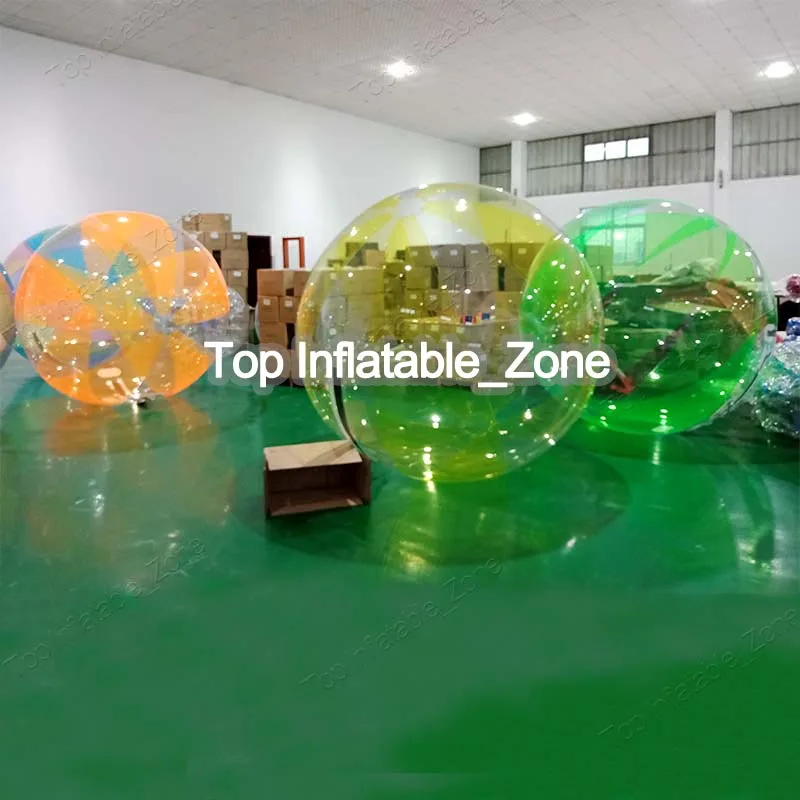 

Free Shipping German Zipper 2m Inflatable Water Walking Ball Water Rolling Ball Water Balloon Zorb Ball Inflatable Human Hamster