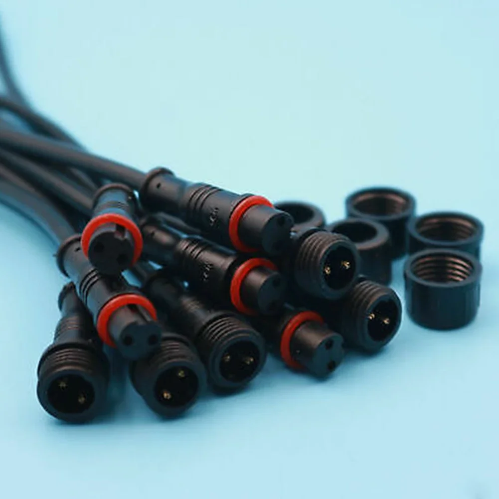5 Pcs 2/3-Pin 22AWG Wire LED Male And Female Cable Connector IP65 Waterproof Connector Deliver DC 12V To The Camera
5 Pcs 2/3-Pin 22AWG Wire LED Male And Female Cable Connector IP65 Waterproof Connector Deliver DC 12V To The Camera