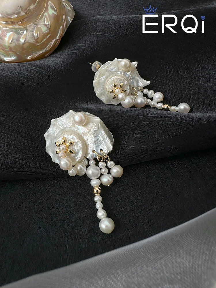 2024 New Pearl Natural Shell Earrings For Women Sweet Romantic Style Jewelry Party Gifts
2024 New Pearl Natural Shell Earrings For Women Sweet Romantic Style Jewelry Party Gifts