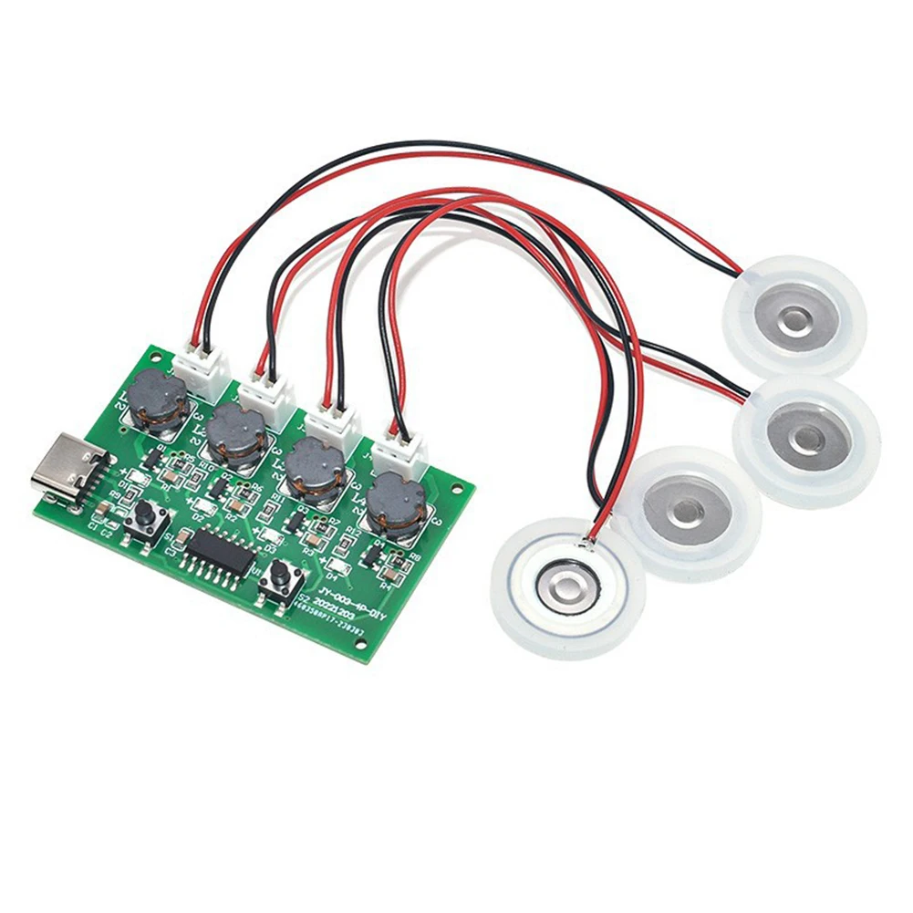 Four Spray Humidifier Module Humidifier DIY Kits Mist Maker And Driver Circuit Board 4 Fogger Atomization Atomizing Plate
Four Spray Humidifier Module Humidifier DIY Kits Mist Maker And Driver Circuit Board 4 Fogger Atomization Atomizing Plate