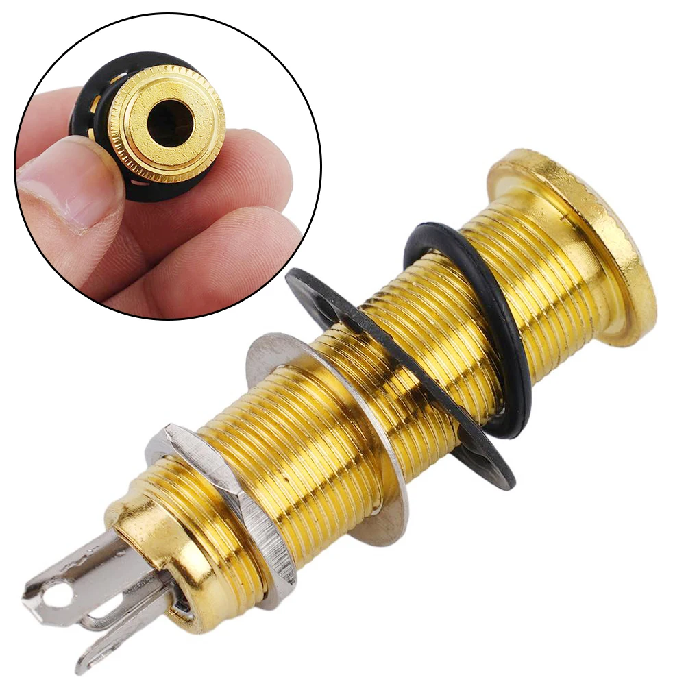 1pc Output 1/4" Jack Socket High Sensitivity Anti-Noisy Provide Perfect Tone Metal Bass Electric Guitar Accessories
1pc Output 1/4" Jack Socket High Sensitivity Anti-Noisy Provide Perfect Tone Metal Bass Electric Guitar Accessories