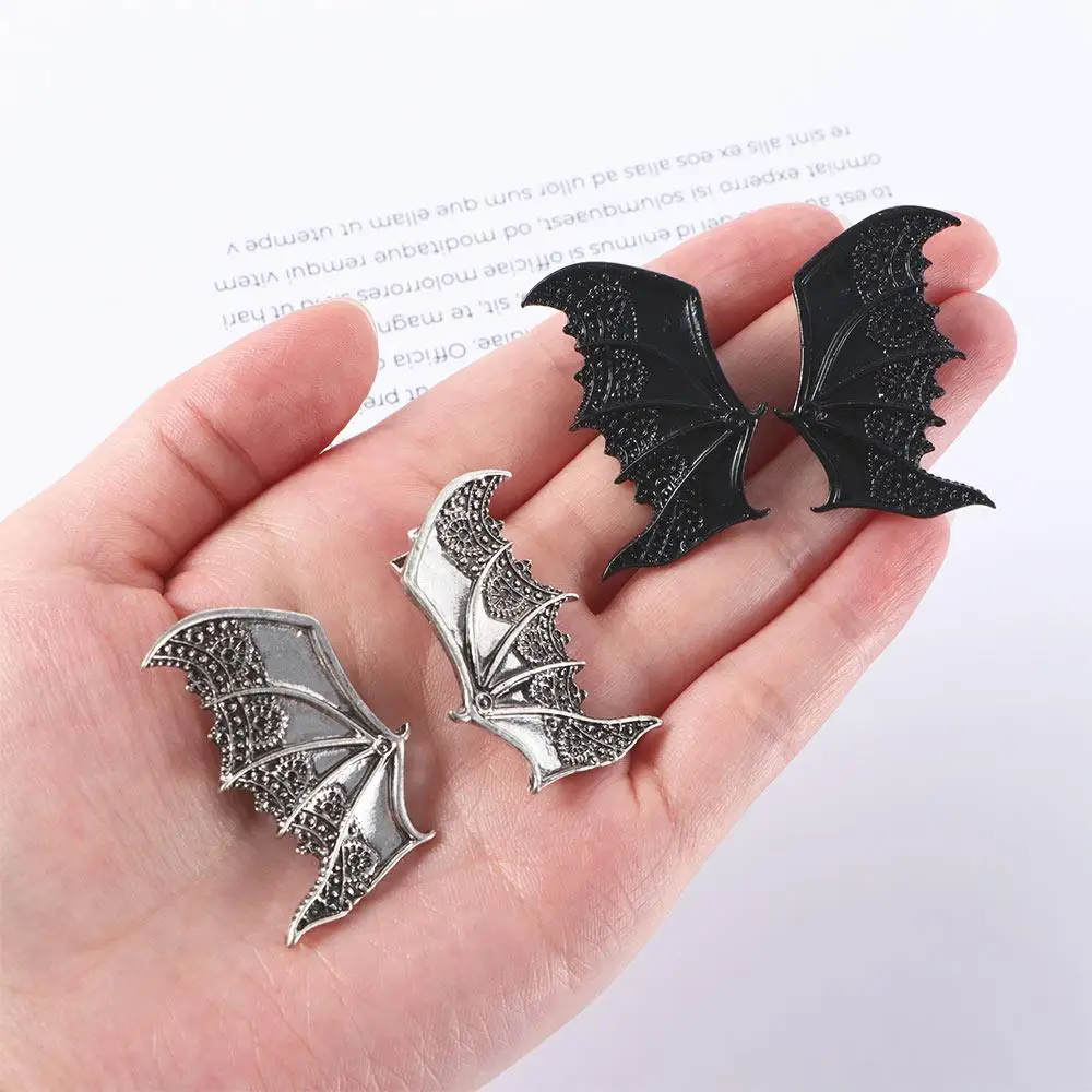 

Halloween Gift Girls Hair Bangs Clip Headwear Alloy Bat Wings Hairpin Hair Accessories Women Hair Clips Korean Style Barrettes