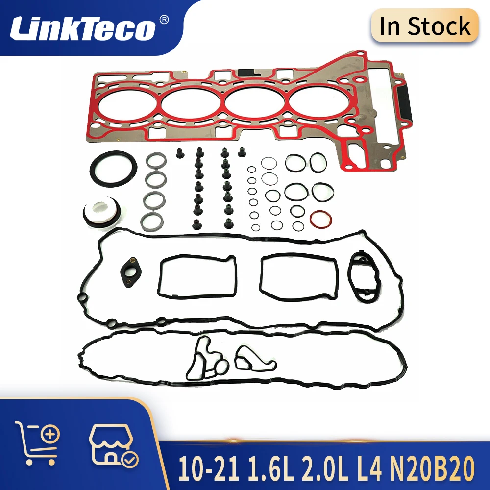 Auto Engine Parts Cylinder Head Vavle Cover Gasket Set Kit Fit 10-21 1.6 2.0 L For BWM N20B20 N20 B20 N26B20 N26 B20 1.6L 2.0L
Auto Engine Parts Cylinder Head Vavle Cover Gasket Set Kit Fit 10-21 1.6 2.0 L For BWM N20B20 N20 B20 N26B20 N26 B20 1.6L 2.0L