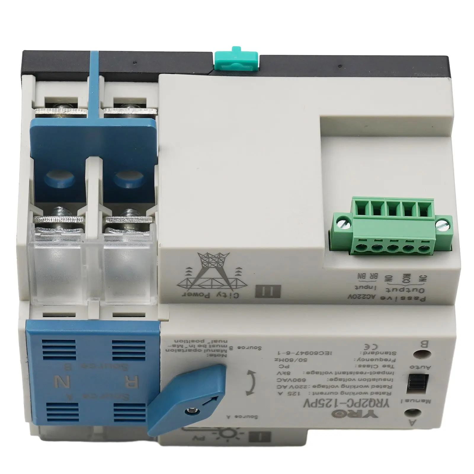 Brand New Transfer Switch Control Switches Automatic Changeover Switch Dual Power Generator PC Insulation Type
Brand New Transfer Switch Control Switches Automatic Changeover Switch Dual Power Generator PC Insulation Type