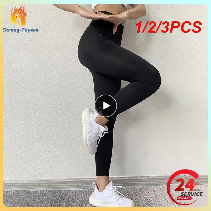 

1/2/3PCS Women Fitness Legging Seamless Energy Gymwear Workout Tummy Control Running Trainning Activewear Yoga Pant Hip Lifting