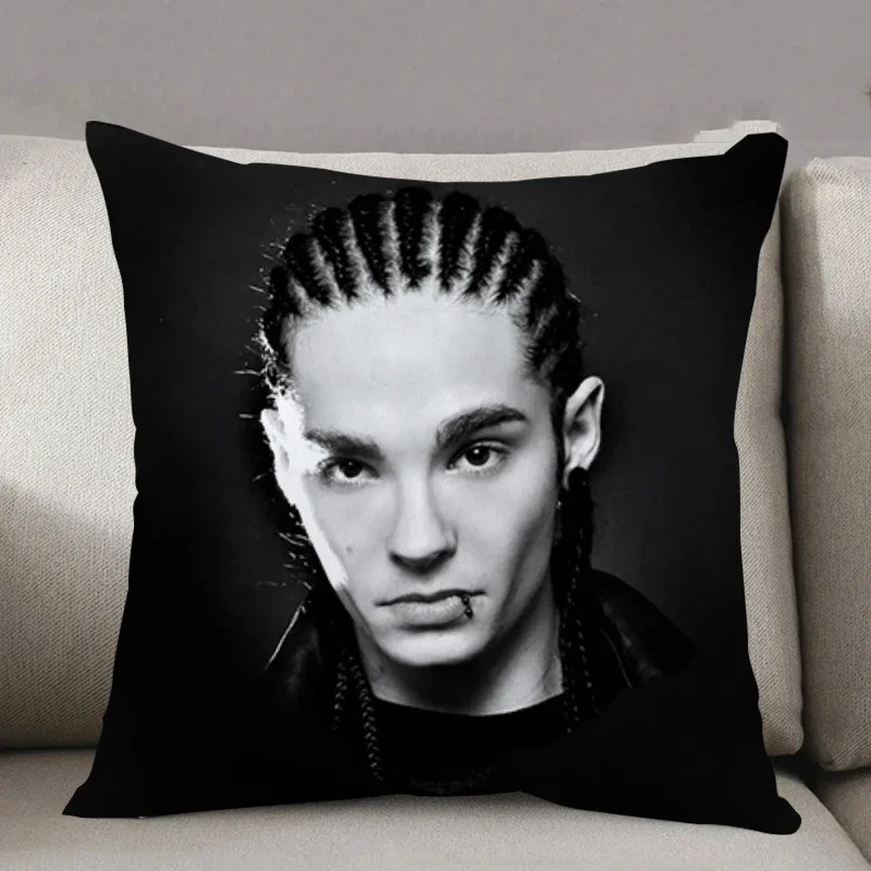 

Tom Kaulitz Pillowcase Decorative Pillows for Sofa Fall Decoration Cushion Cover 45*45 Lounge Chairs Pillow Hugs Covers Cushions