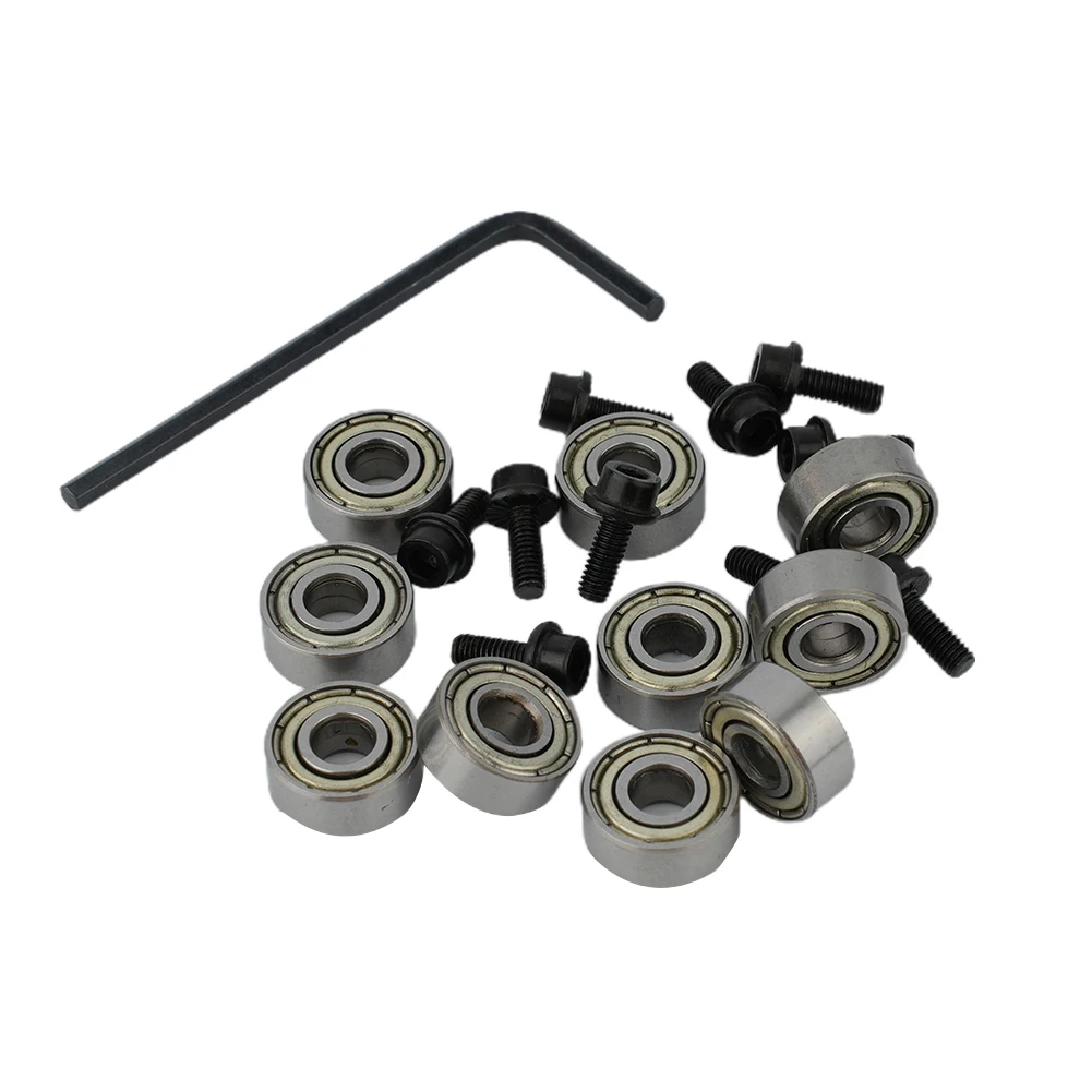 Hex Key Wrench Router Bit Bearing 11pcs/Set 12.7mm Router Bit Attachment Mounted Replacement Router Bits Durable
Hex Key Wrench Router Bit Bearing 11pcs/Set 12.7mm Router Bit Attachment Mounted Replacement Router Bits Durable