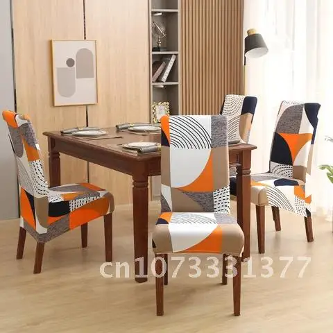 

Universal Size Stretch Dining Chair Covers/Oversized Spandex Large High Back Slipcover for Dining Room Kitchen Hotel Banquet