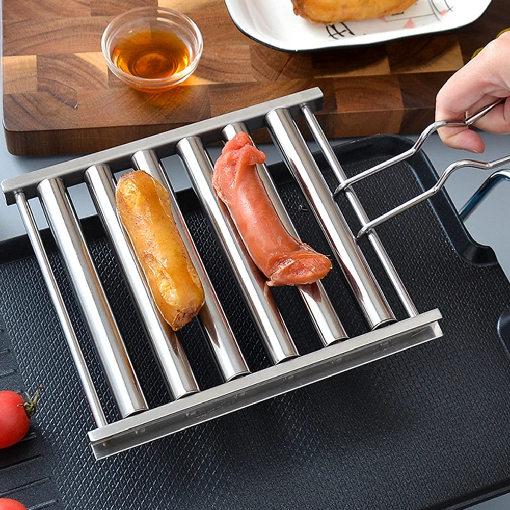 Роликовые наполнители Hotdog, роликовая стойка для сосисок, длинная ручка для барбекю, роликовая машинка для сосисок из нержавеющей стали, детали для приготовления кукурузы и барбекю
Роликовые наполнители Hotdog, роликовая стойка для сосисок, длинная ручка для барбекю, роликовая машинка для сосисок из нержавеющей стали, детали для приготовления кукурузы и барбекю