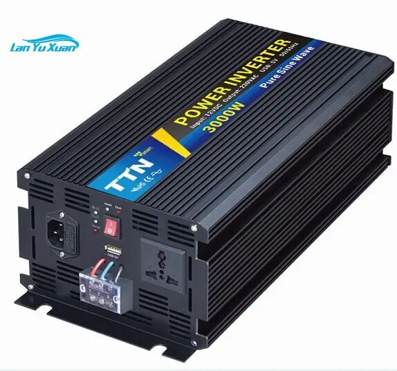TTN OEM DC 12V 24V 48V AC 220V 2000W Pure Sine Wave Power Inverter 2KW Solar/car/appliance Power System Inverter
TTN OEM DC 12V 24V 48V AC 220V 2000W Pure Sine Wave Power Inverter 2KW Solar/car/appliance Power System Inverter