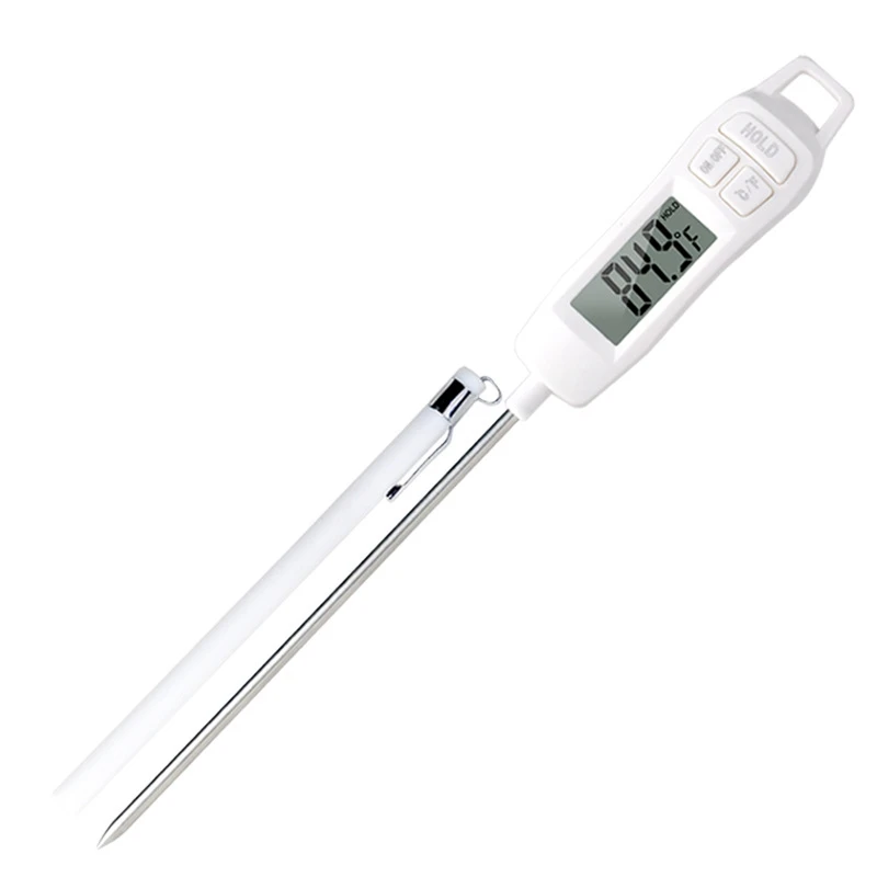Food Thermometer Kitchen Thermometer Long Probe Digital Instant Read Meat Thermometer For Oil Deep Fry BBQ Grill Cooking Durable
Food Thermometer Kitchen Thermometer Long Probe Digital Instant Read Meat Thermometer For Oil Deep Fry BBQ Grill Cooking Durable