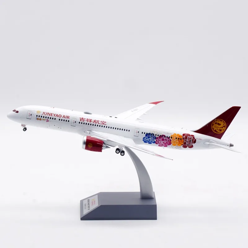 Diecast 1:200 Scale Juneyao Airlines B787-9 B-20DT коллекция сувенирных украшений
Diecast 1:200 Scale Juneyao Airlines B787-9 B-20DT коллекция сувенирных украшений