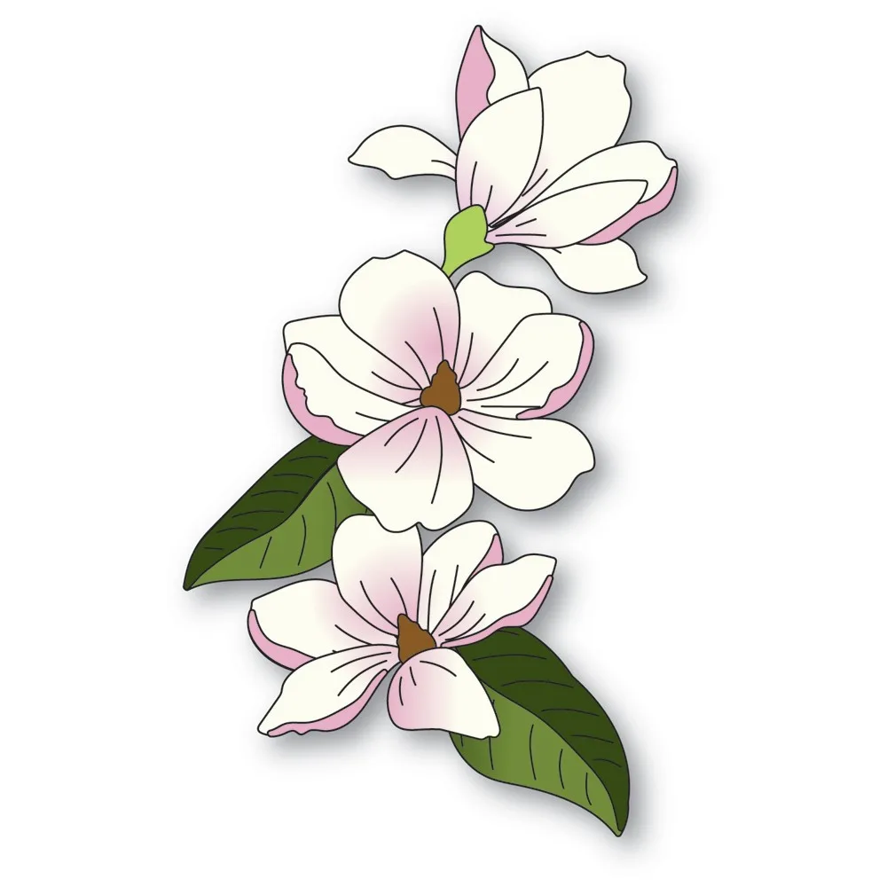 Magnolia Blossom Trio Metal Cutting Dies for DIY Scrapbooking Decorative Embossing DIY Paper Cards Making Craft Die 2024 new X29
Magnolia Blossom Trio Metal Cutting Dies for DIY Scrapbooking Decorative Embossing DIY Paper Cards Making Craft Die 2024 new X29