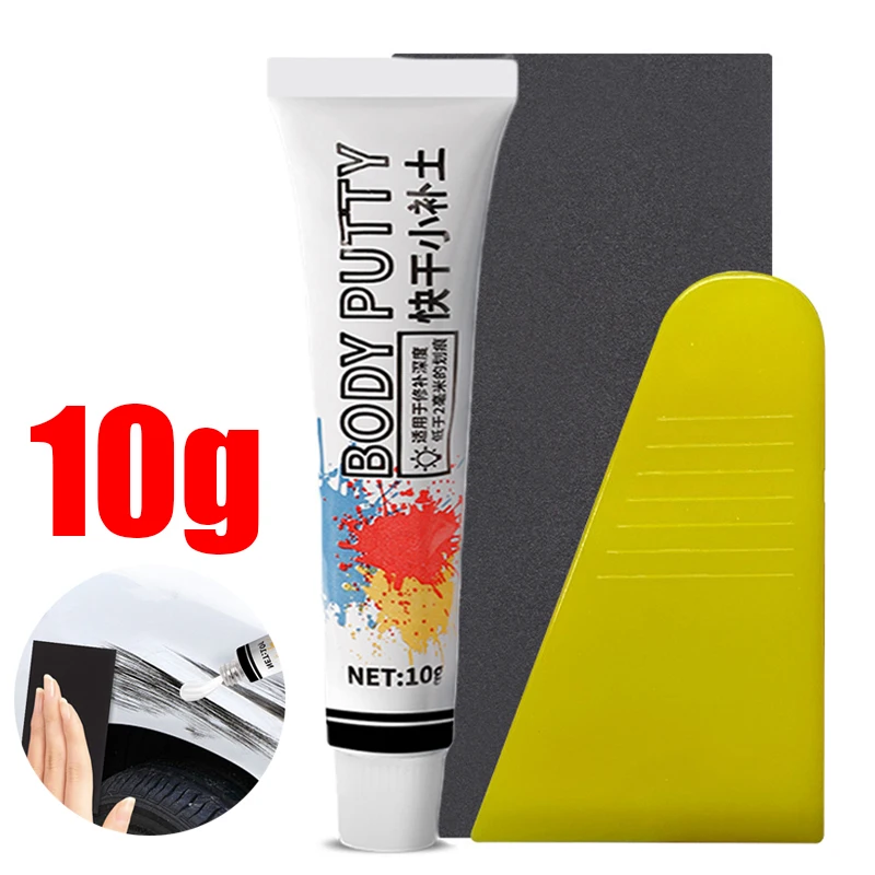 10g Car Scratch Repairing Paste Dent Filler Putty Quick Dry Repair Filler Dents Deep Scratches Polishing Repairing Wax
10g Car Scratch Repairing Paste Dent Filler Putty Quick Dry Repair Filler Dents Deep Scratches Polishing Repairing Wax