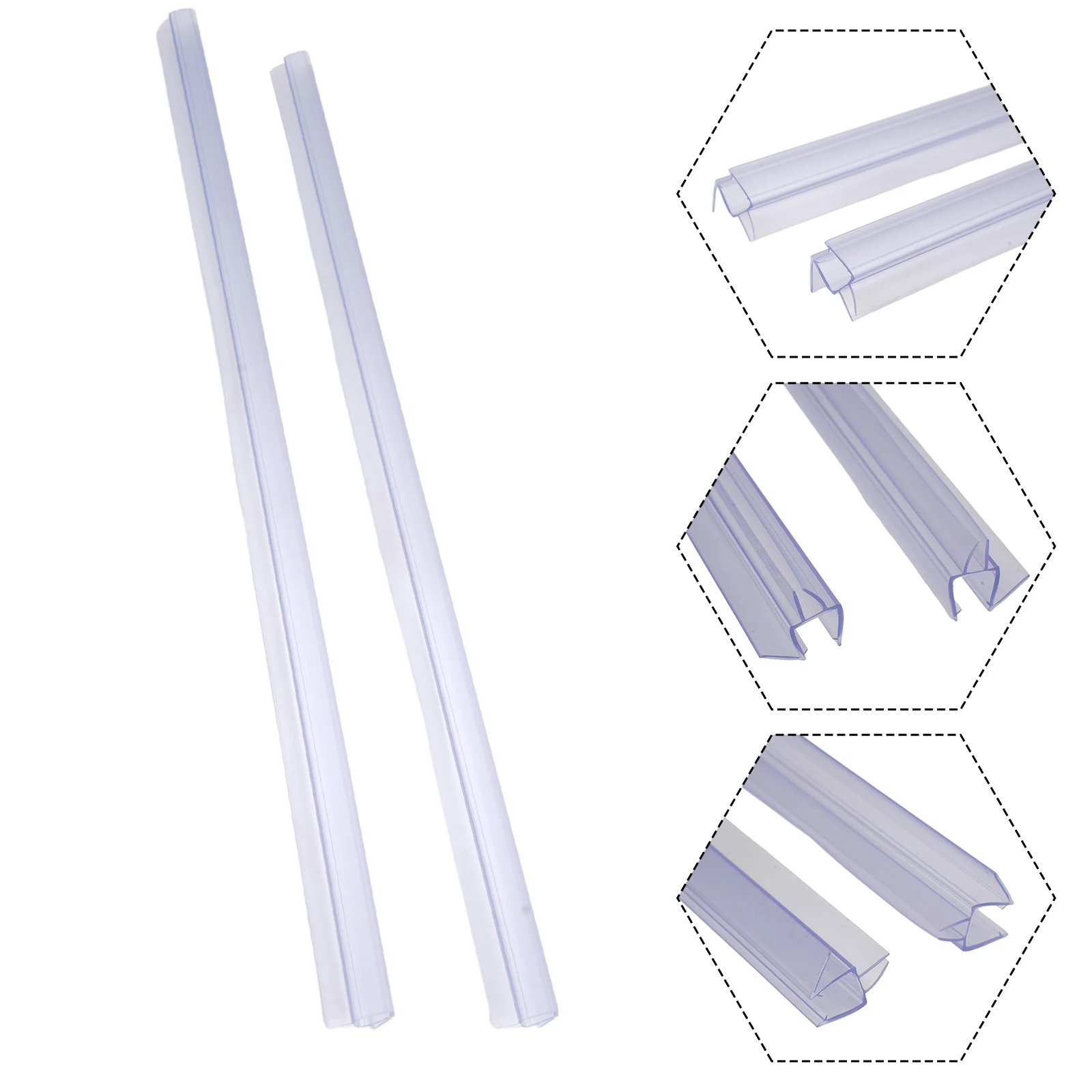 Bathroom Product Shower Seal Keep Bathroom Clean No Friction Noise Prevent Leaks Transparent Easy Installation
Bathroom Product Shower Seal Keep Bathroom Clean No Friction Noise Prevent Leaks Transparent Easy Installation