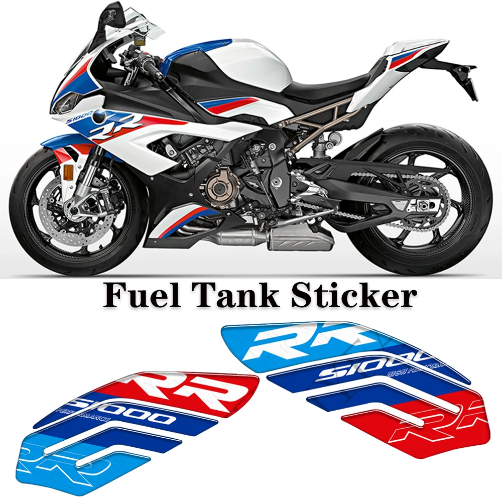 

S1000RR Fuel Tank Sticker Motorcycl 3D Paint Protection Scratch Resistant Sticker For BMW S 1000 RR S1000M M1000RR 2021-2023