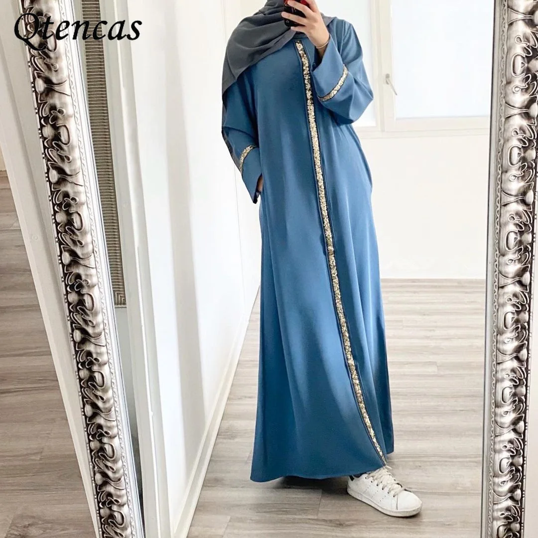Фото ИД мусульманский хиджаб платье Турция абайя Дубай яркая Арабская мусульманская