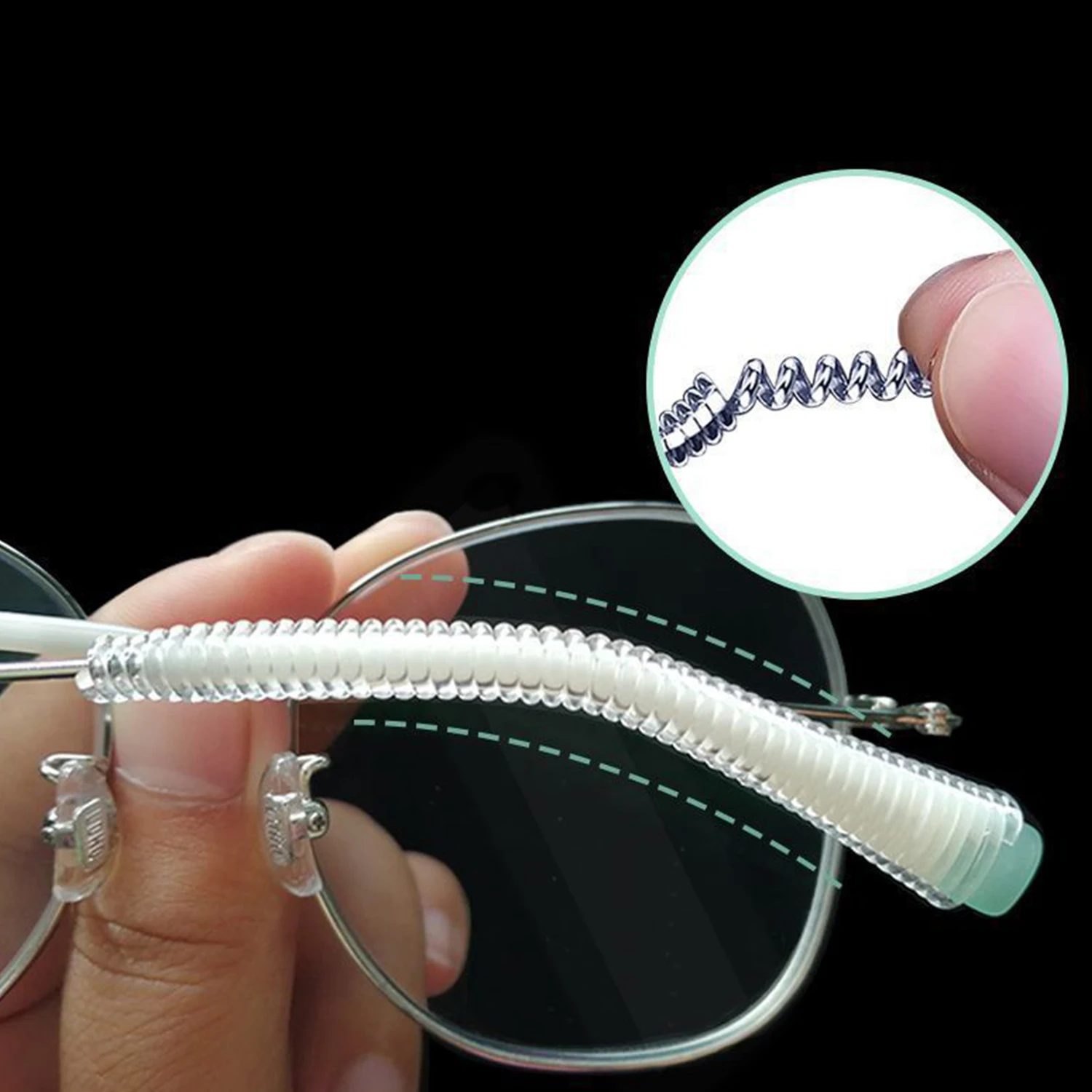 High Quality Eyewear Transparent Anti Slip Silicone Ear Hook Temple Tip Holder Spectacle Eyeglasses Grip Eye Glasses Accessories
High Quality Eyewear Transparent Anti Slip Silicone Ear Hook Temple Tip Holder Spectacle Eyeglasses Grip Eye Glasses Accessories