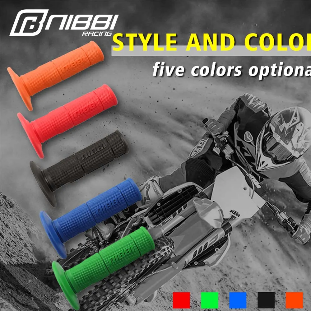 NIBBI Motorcycle Hand Grips 7/8" 22mm 24mm Dirt Bike Protaper Grip Handlebar Universal Motocross Rubber Handlebar Grip
NIBBI Motorcycle Hand Grips 7/8" 22mm 24mm Dirt Bike Protaper Grip Handlebar Universal Motocross Rubber Handlebar Grip