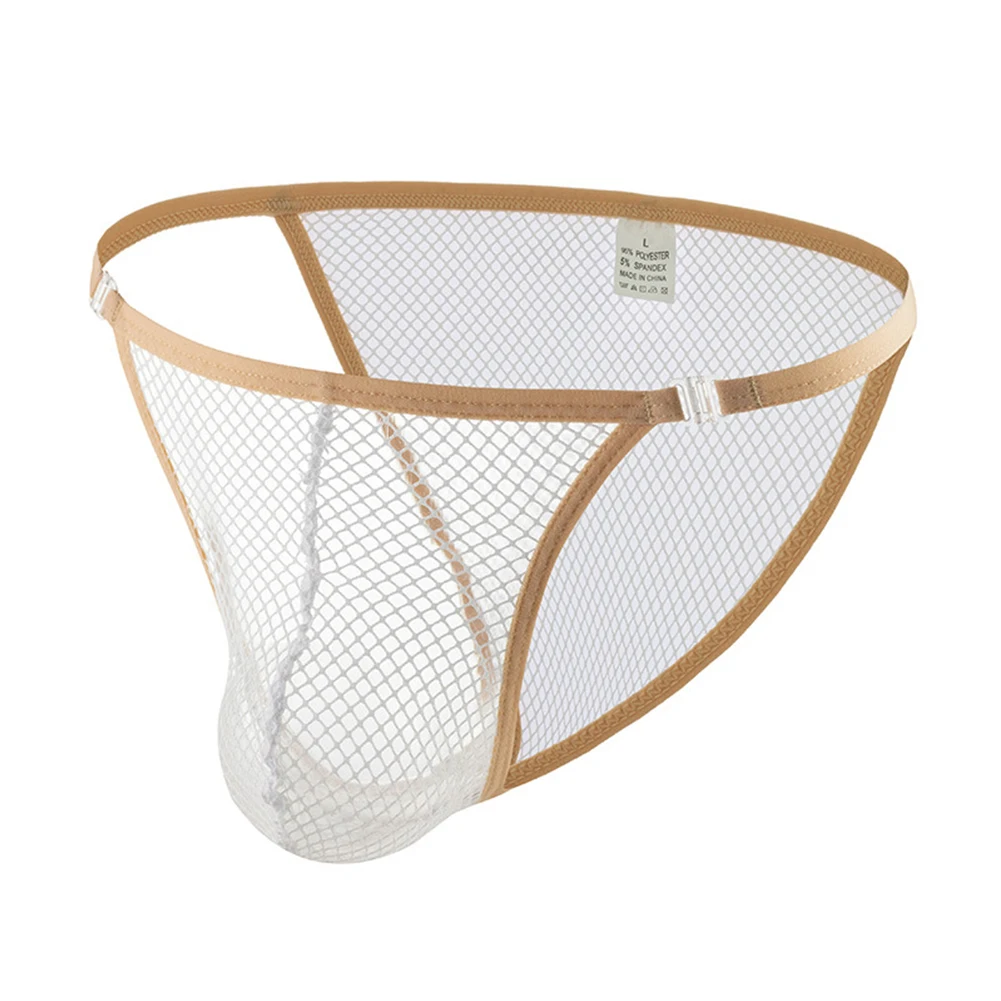 Sexy Men Mesh Briefs See-Through Thin Underwear Hollow Out Shorts Trunks Hight Cut Underpants U Convex Pouch Man Panties
Sexy Men Mesh Briefs See-Through Thin Underwear Hollow Out Shorts Trunks Hight Cut Underpants U Convex Pouch Man Panties