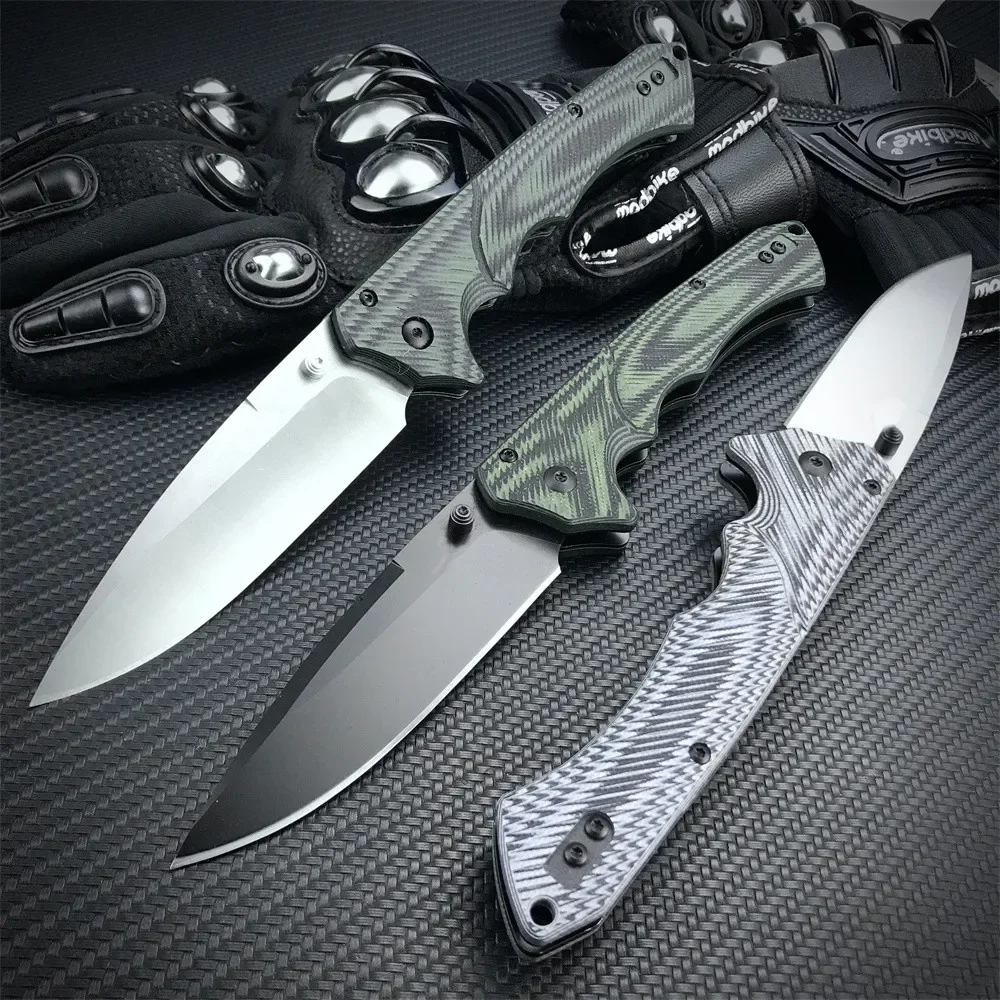 

BM 615 Tactical Survival Folding Knife S30V Plain Blade G10 Handles Outdoor EDC Camping Hunting Pocket Tool Hiking Fishing Multi