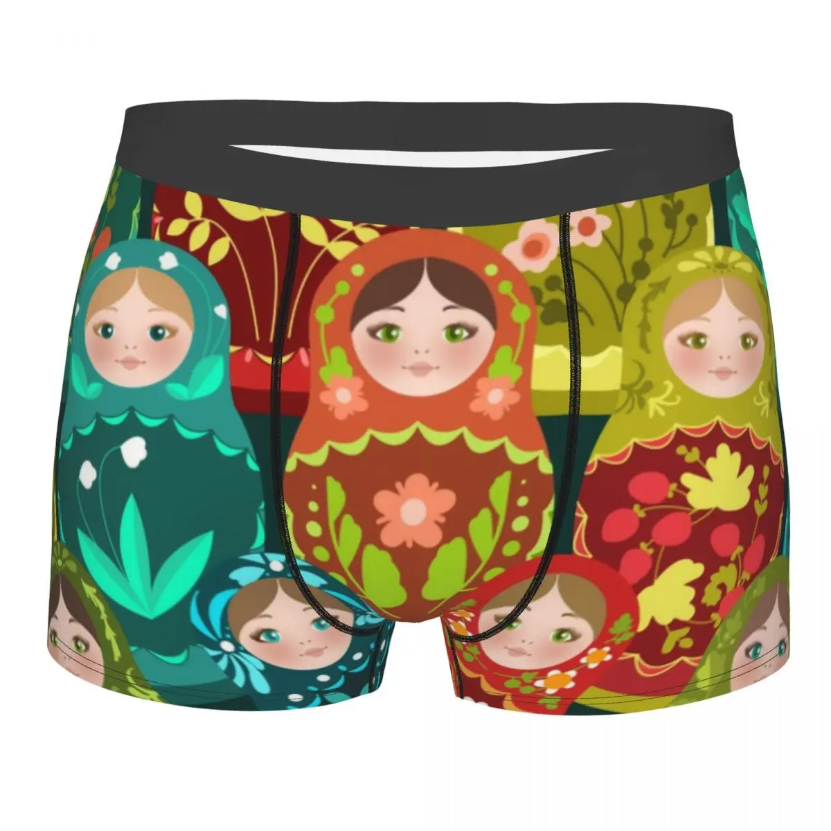 Russia Matryoshka Doll Pattern Underwear Stretch Russian Babushka Folk Art Boxer Briefs Shorts Panties Soft Underpants For Homme
Russia Matryoshka Doll Pattern Underwear Stretch Russian Babushka Folk Art Boxer Briefs Shorts Panties Soft Underpants For Homme