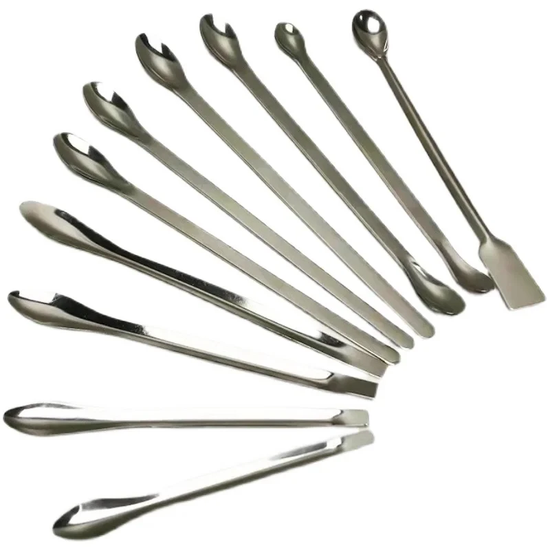 12PCS Laboratory Stainless Steel Medicine Spoon Sampling Spoon Reagent Spoon Mixing Shovel Micro Shovel Spoon
12PCS Laboratory Stainless Steel Medicine Spoon Sampling Spoon Reagent Spoon Mixing Shovel Micro Shovel Spoon