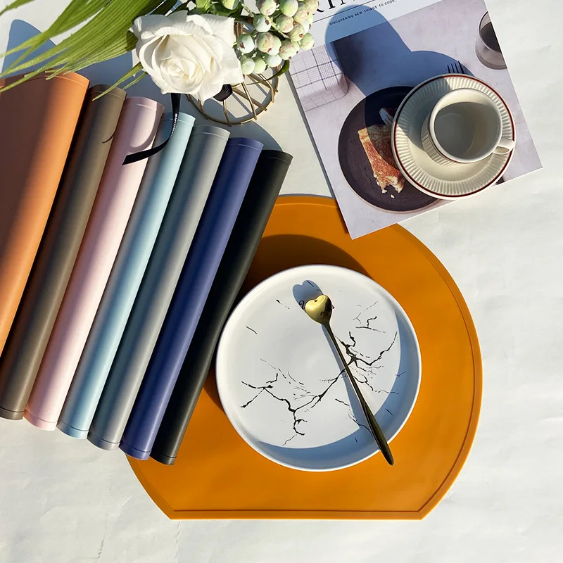 Silicone Waterproof Placemat Table Mat Coaster Heat Insulation Anti-Skidding Washable Durable for Kitchen Dining
Silicone Waterproof Placemat Table Mat Coaster Heat Insulation Anti-Skidding Washable Durable for Kitchen Dining