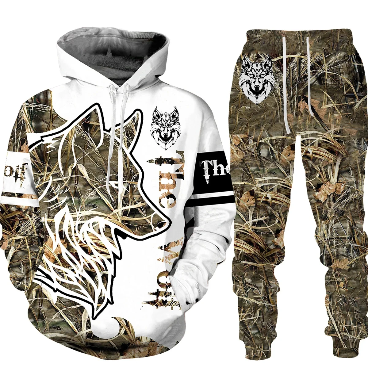 Fierce Wolf Men's Tracksuit 2 Piece Set Pants Sets Suit 3d Printed Oversized Sportswear Men's Suits Funny Street Men's Clothing
Fierce Wolf Men's Tracksuit 2 Piece Set Pants Sets Suit 3d Printed Oversized Sportswear Men's Suits Funny Street Men's Clothing