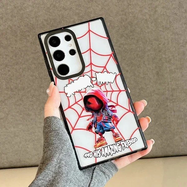Fashion Cartoon Acrylic Black Border Case for Samsung Galaxy S22 S23 S24 Ultra S23+ S24 Plus Protective Shell
Fashion Cartoon Acrylic Black Border Case for Samsung Galaxy S22 S23 S24 Ultra S23+ S24 Plus Protective Shell