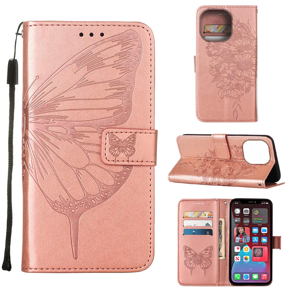 

Flip Leather Case For Infinix Smart 7 6 Plus 5 Pro 4 HD 2021 Zero 5G 2023 8 20 X NEO Butterfly PU Magnet Holder Wallet Book Case