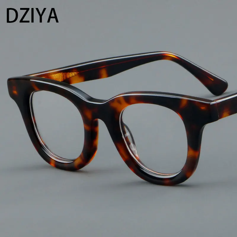 High Quality Acetate Eyeglass Fashion Round Retro Spectacle Frames Men Women Universal Prescription Spectacles Frame 61084
High Quality Acetate Eyeglass Fashion Round Retro Spectacle Frames Men Women Universal Prescription Spectacles Frame 61084