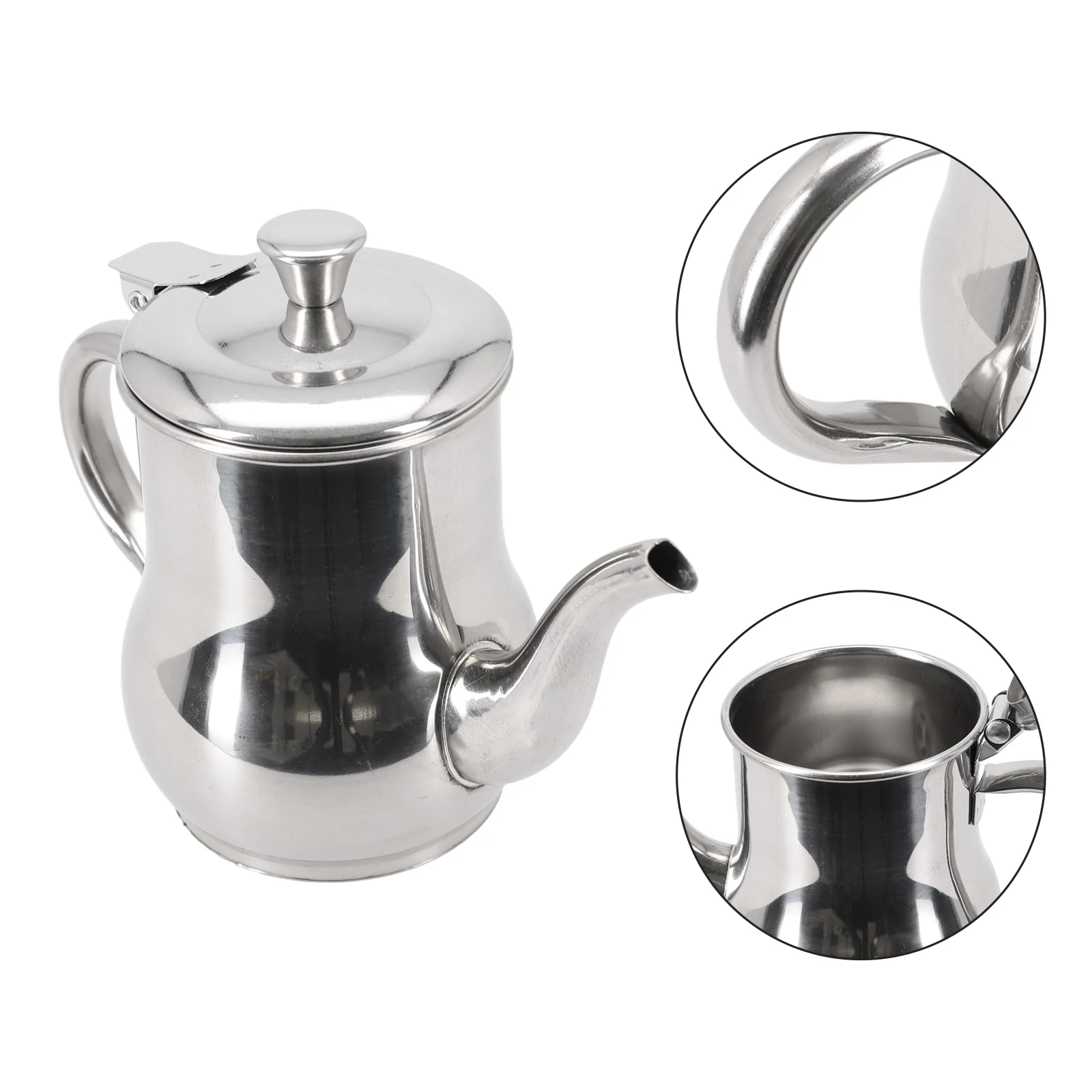 304 Stainless Steel Insect-proof And Leak-proof Oil Control Pot Long Mouth Oil Bottle Sesame Oil Small Vinegar Bottle Pot Pot
304 Stainless Steel Insect-proof And Leak-proof Oil Control Pot Long Mouth Oil Bottle Sesame Oil Small Vinegar Bottle Pot Pot