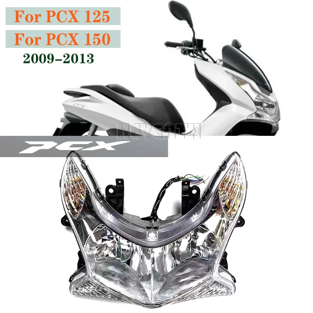 For Honda PCX125 PCX150 2009-2013 Motorcycle LED Headlight Assembly PCX 125 150 2012 2011 2010 Headlight-lamp Accessories
For Honda PCX125 PCX150 2009-2013 Motorcycle LED Headlight Assembly PCX 125 150 2012 2011 2010 Headlight-lamp Accessories