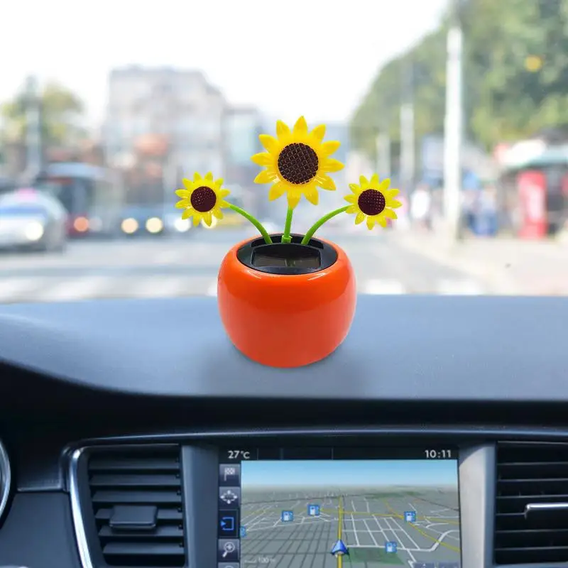 Solar Dancing Sunflower Toy Cute Car Dashboard Pendant Automatic Swinging Sunflower Ornament Car Funny Toy Automobile Accessorie
Solar Dancing Sunflower Toy Cute Car Dashboard Pendant Automatic Swinging Sunflower Ornament Car Funny Toy Automobile Accessorie