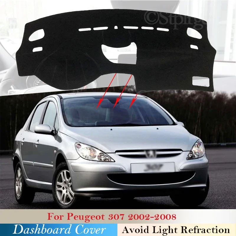Защитная накладка на приборную панель для Peugeot 307 2002 ~ 2008 307sw 307cc, автомобильные аксессуары, коврик от Солнца Анти-УФ 2007
Защитная накладка на приборную панель для Peugeot 307 2002 ~ 2008 307sw 307cc, автомобильные аксессуары, коврик от Солнца Анти-УФ 2007