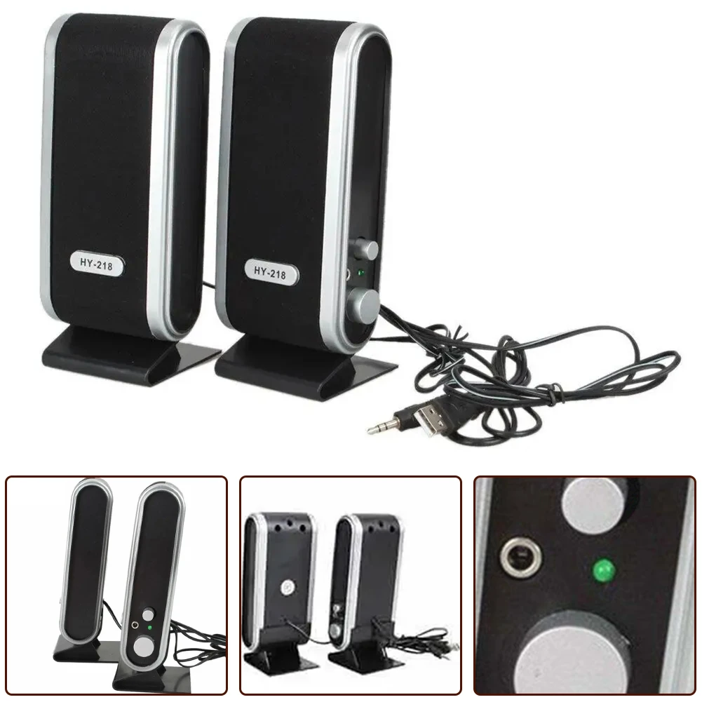 HY-218 6W USB 2.0 Wired USB Power Notebook Speakers Stereo 3.5mm Audio Jack Portable Loud Speaker For PC Laptop Computer M AC
HY-218 6W USB 2.0 Wired USB Power Notebook Speakers Stereo 3.5mm Audio Jack Portable Loud Speaker For PC Laptop Computer M AC