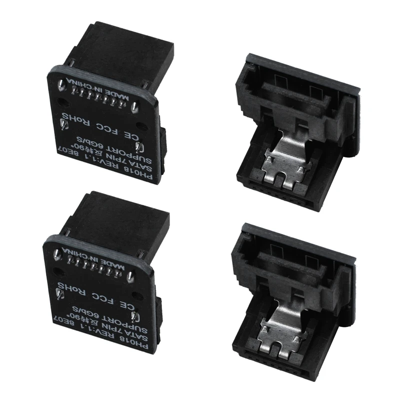 4х Sata 7Pin мама до 7Pin папа 90-градусный угловой адаптер материнская плата для настольных компьютеров Ssd Hdd
4х Sata 7Pin мама до 7Pin папа 90-градусный угловой адаптер материнская плата для настольных компьютеров Ssd Hdd