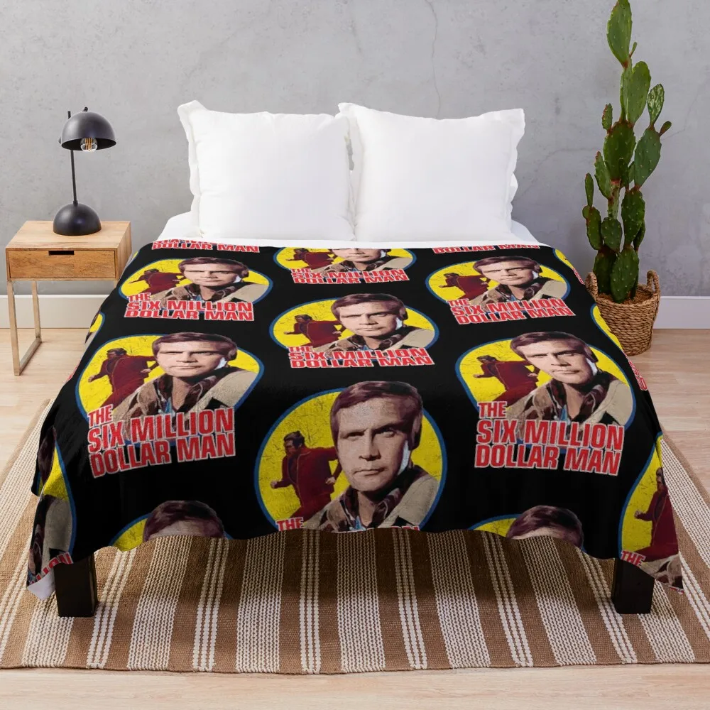 The six million dollar man vintageThrow Blanket Decorative Sofa Blanket Luxury Brand Blanket
The six million dollar man vintageThrow Blanket Decorative Sofa Blanket Luxury Brand Blanket