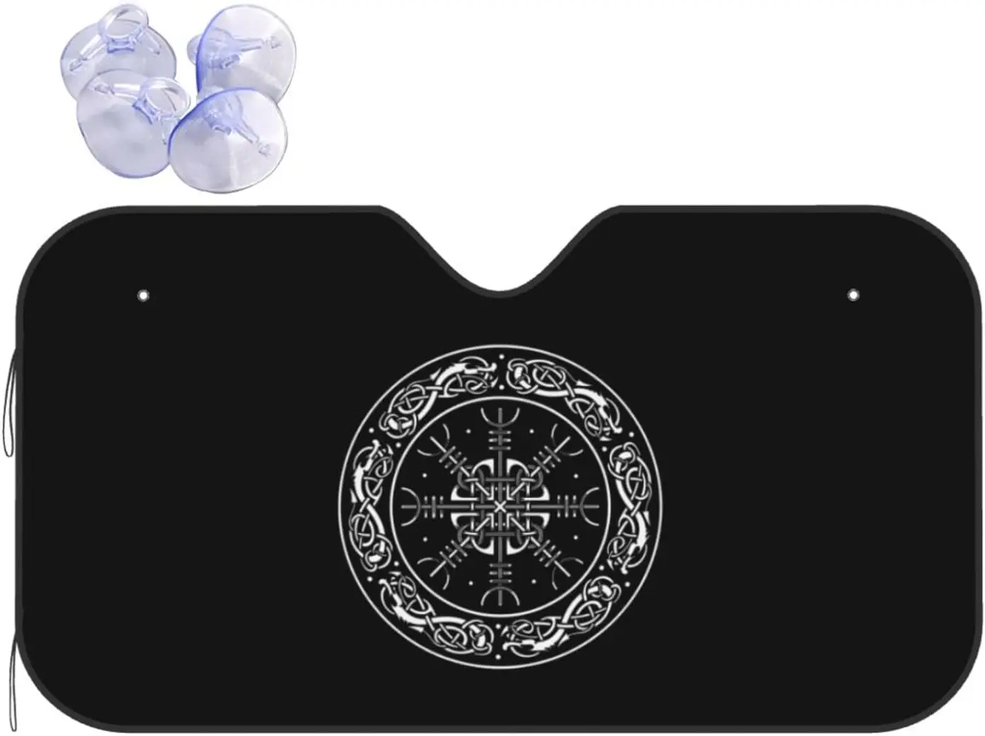 Viking Rune Pattern Car Sun Shade Front Window Sunshade for Most Sedans SUV Truck Blocks Max Uv Rays Keeps Your Vehicle Cool
Viking Rune Pattern Car Sun Shade Front Window Sunshade for Most Sedans SUV Truck Blocks Max Uv Rays Keeps Your Vehicle Cool