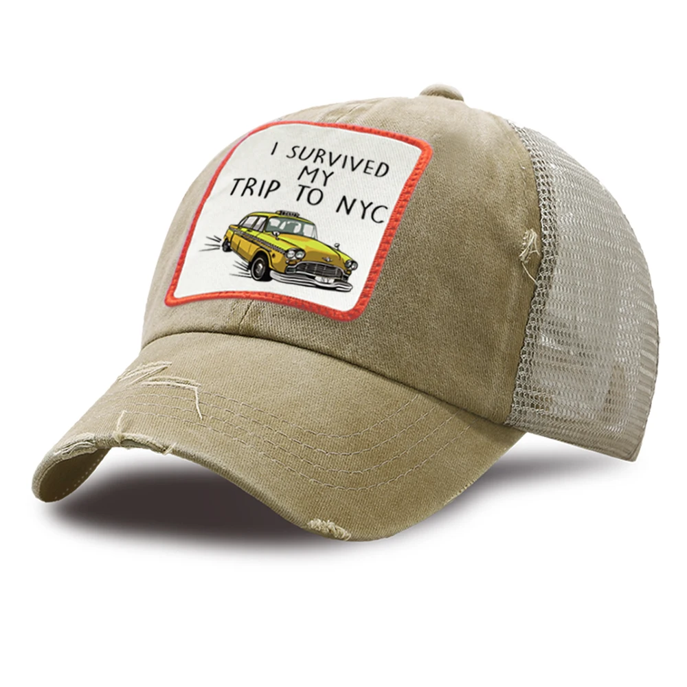 I Survived My Trip To Nyc Trucker Cap Women Outdoor Hip Hop Baseball Hat Men Sport Cotton Mesh Baseball Caps Unisex Snapback Hat
I Survived My Trip To Nyc Trucker Cap Women Outdoor Hip Hop Baseball Hat Men Sport Cotton Mesh Baseball Caps Unisex Snapback Hat