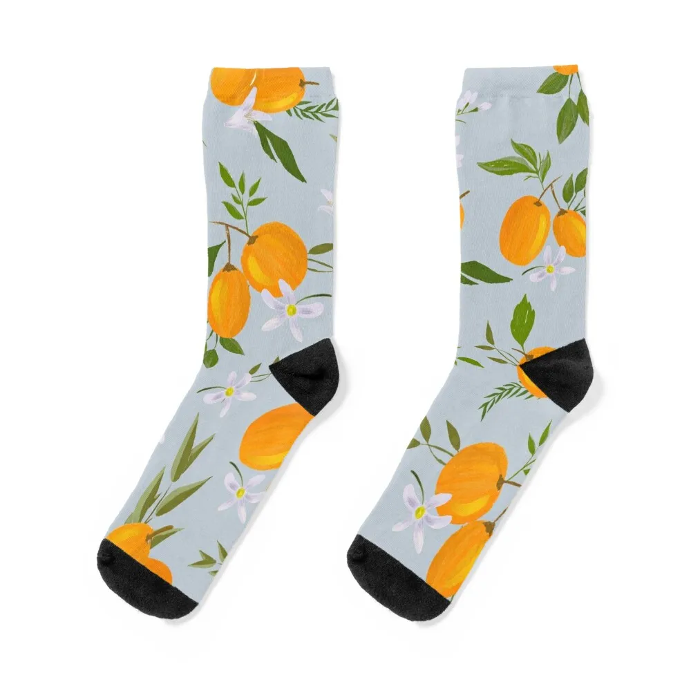 

Blue kumquat Socks set sport compression moving stockings Men's Socks Luxury Women's